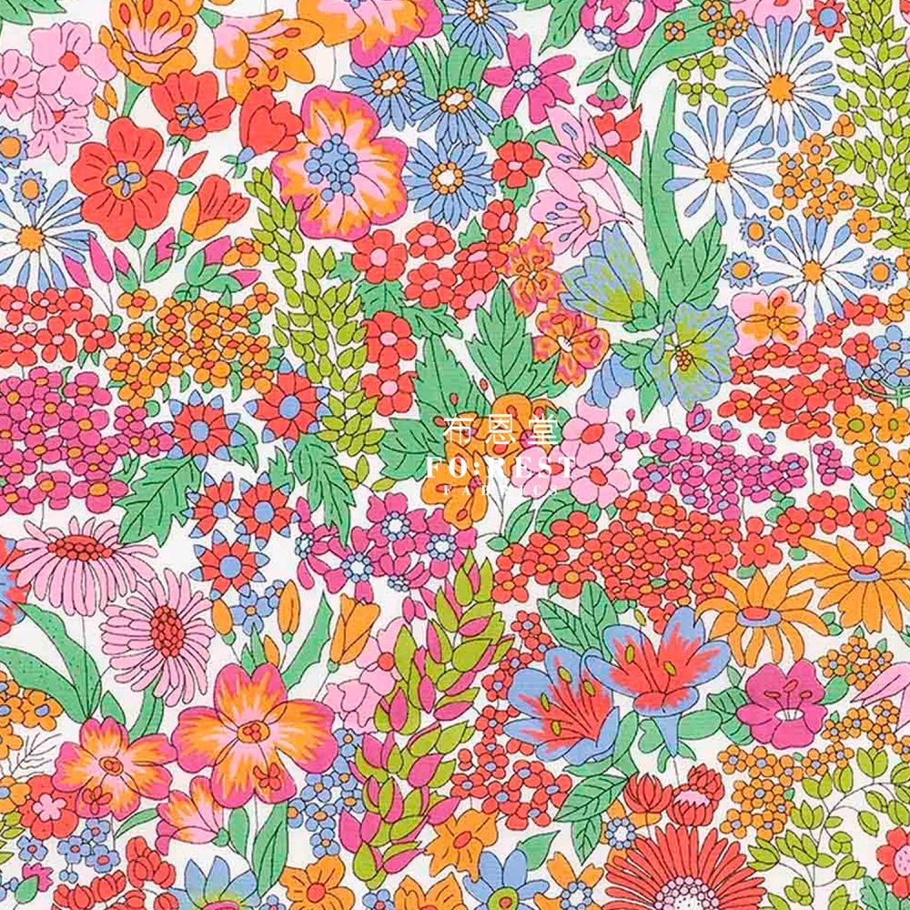 Liberty of London (Cotton Tana Lawn Fabric) - Margaret annie - FO:REST Fabric 布恩堂Liberty fabrictana lawnjapanese fabricykk zipper