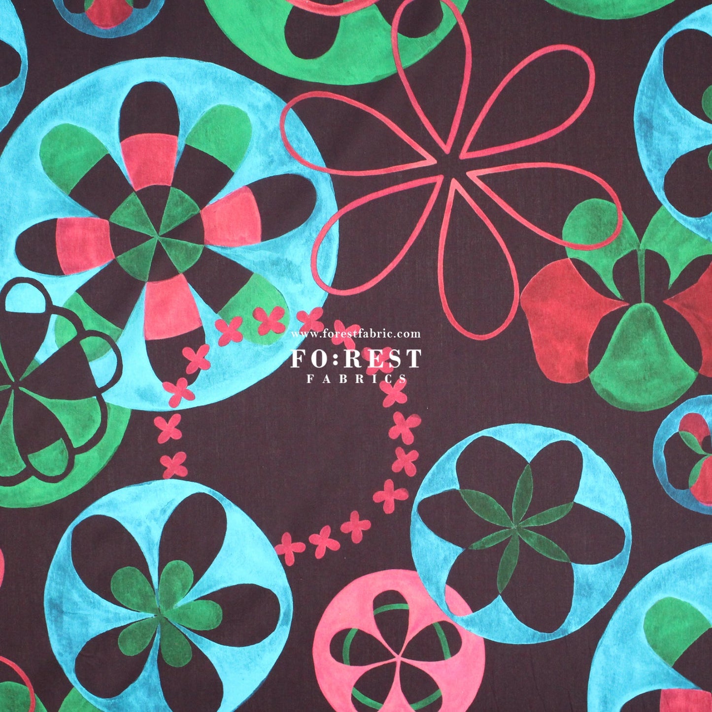 Liberty of London (Cotton Tana Lawn Fabric) - Natures Symmetry C - FO:REST Fabric 布恩堂Liberty fabrictana lawnjapanese fabricykk zipper