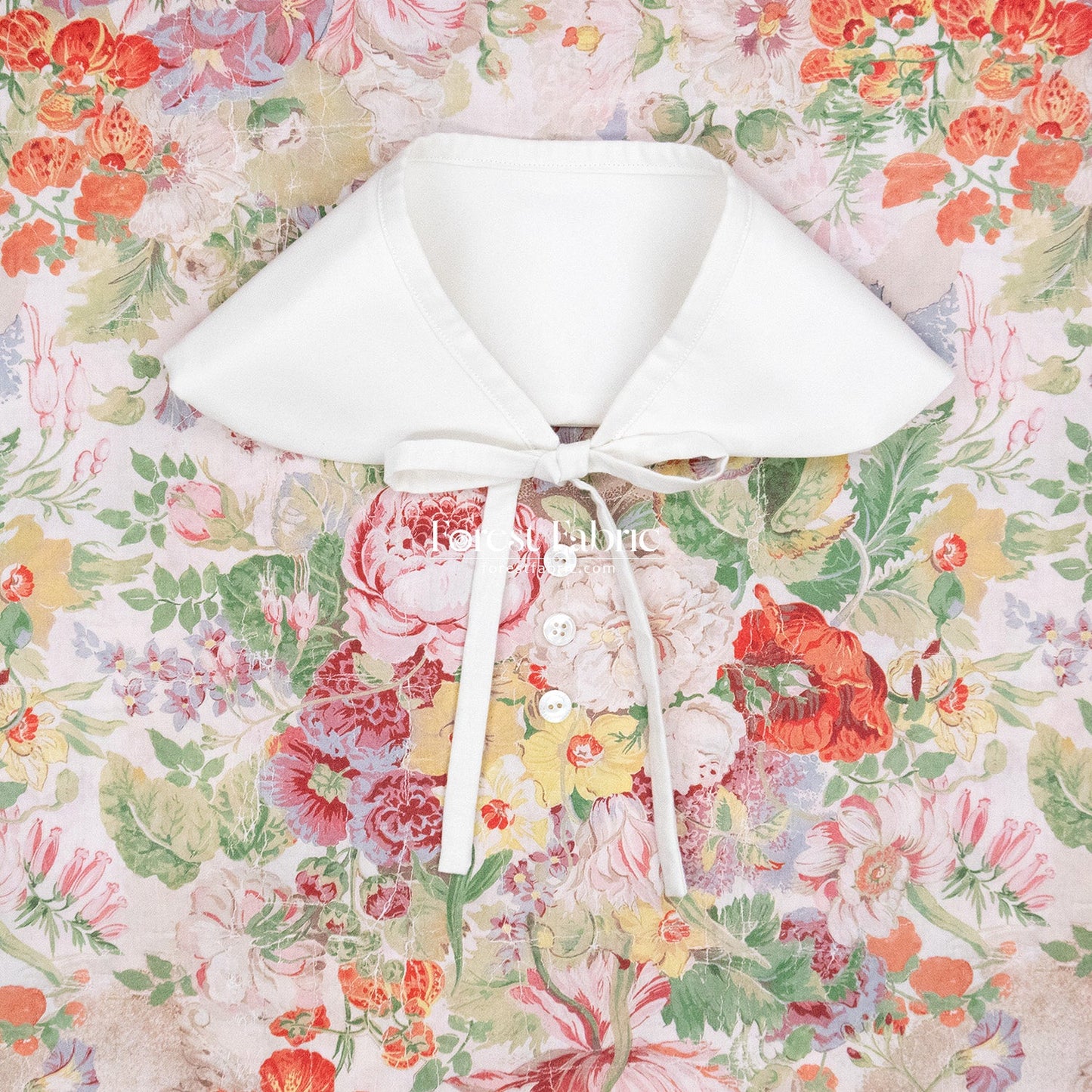 Liberty of London (Cotton Tana Lawn Fabric) - Parchment Petals A - FO:REST Fabric 布恩堂Liberty fabrictana lawnjapanese fabricykk zipper