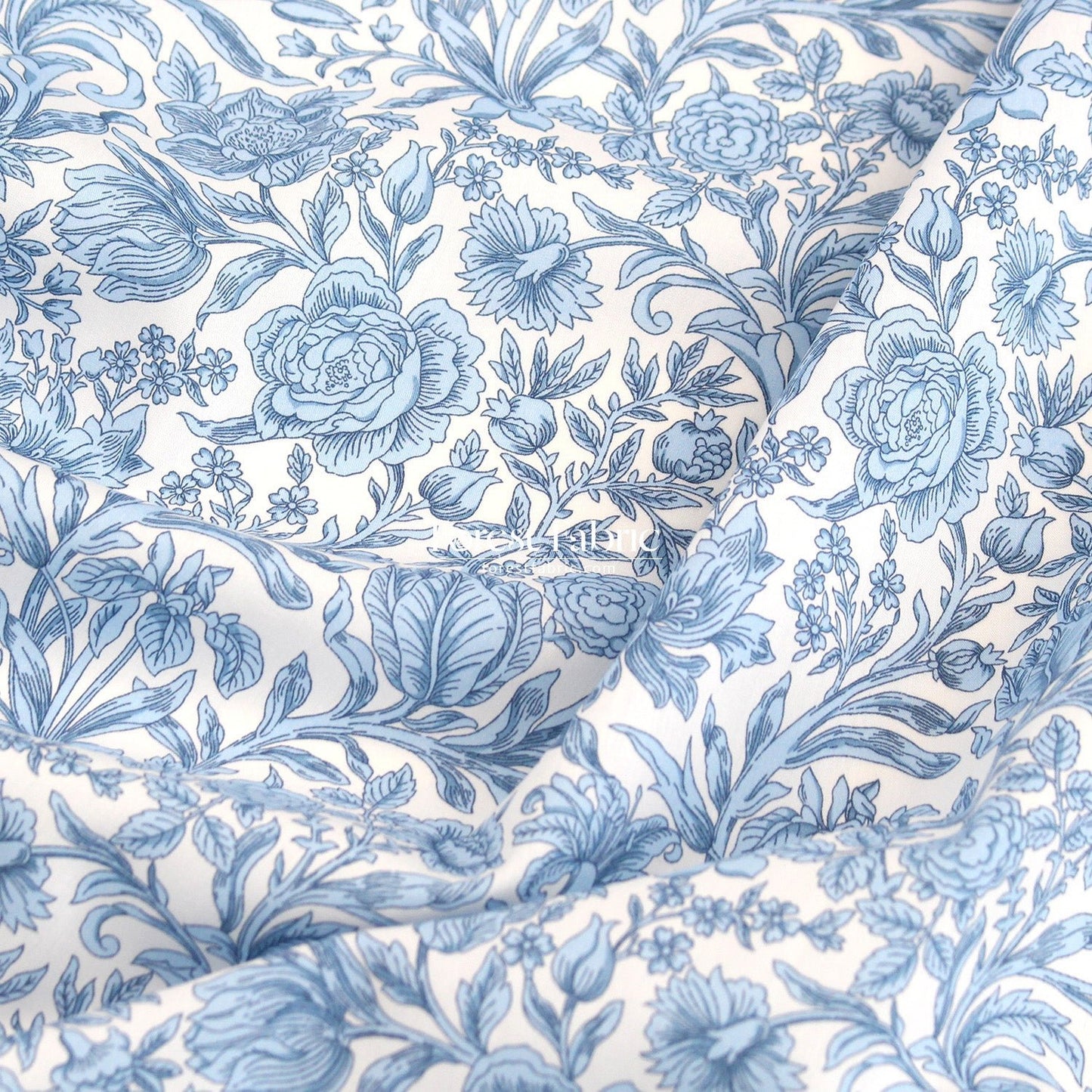 Liberty of London (Cotton Tana Lawn Fabric) - Sambourne - FO:REST Fabric 布恩堂Liberty fabrictana lawnjapanese fabricykk zipper
