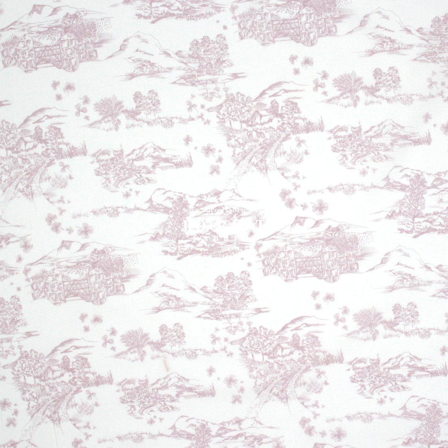 Liberty of London (Cotton Tana Lawn Fabric) - Shamrock Scene A - FO:REST Fabric 布恩堂Liberty fabrictana lawnjapanese fabricykk zipper