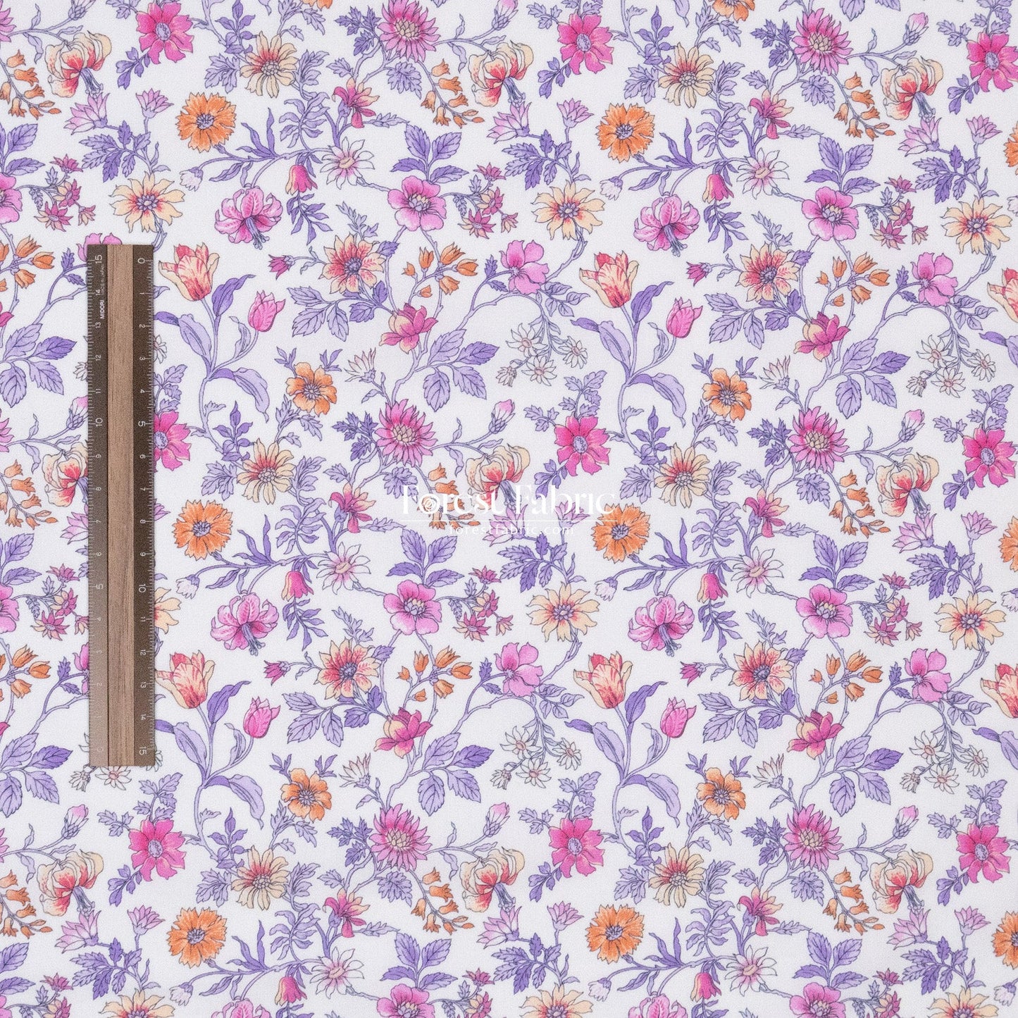 Liberty of London (Cotton Tana Lawn Fabric) - Tiger Lily - FO:REST Fabric 布恩堂Liberty fabrictana lawnjapanese fabricykk zipper