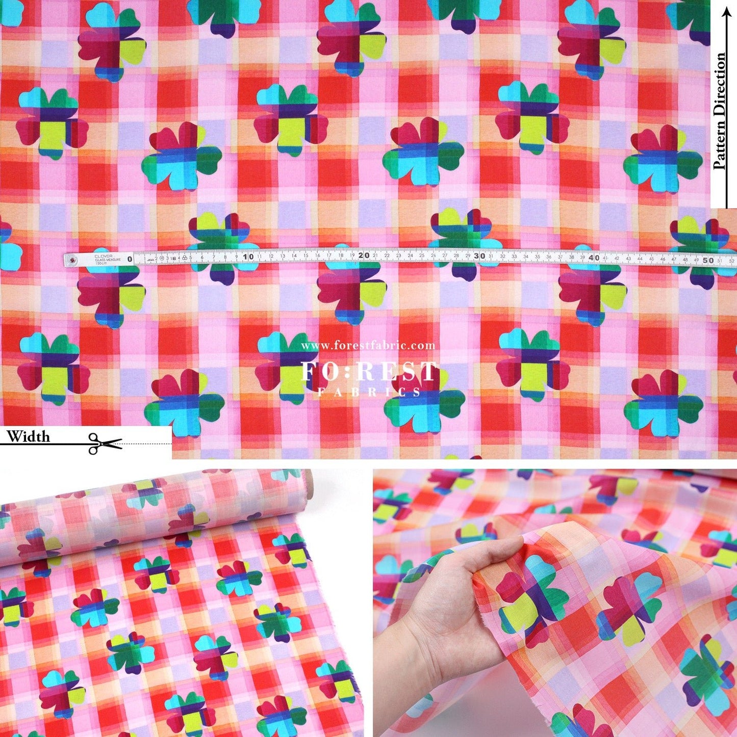 Liberty of London (Cotton Tana Lawn Fabric) - Tudor Petals - FO:REST Fabric 布恩堂Liberty fabrictana lawnjapanese fabricykk zipper