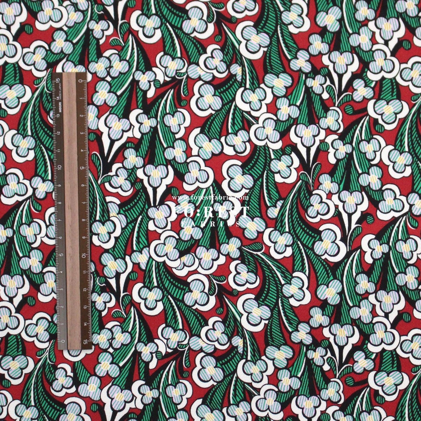 Liberty of London (Cotton Twill Fabric) - Laith - FO:REST Fabric 布恩堂Liberty fabrictana lawnjapanese fabricykk zipper