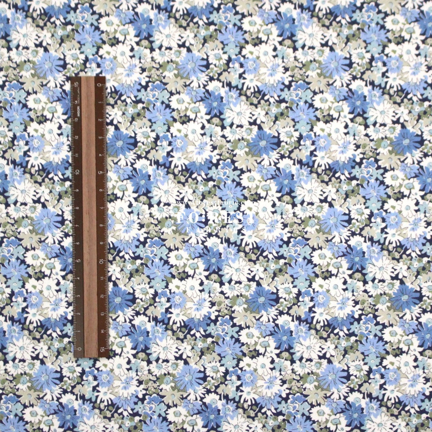 Liberty of London (Cotton Twill Fabric) - Libby - FO:REST Fabric 布恩堂Liberty fabrictana lawnjapanese fabricykk zipper