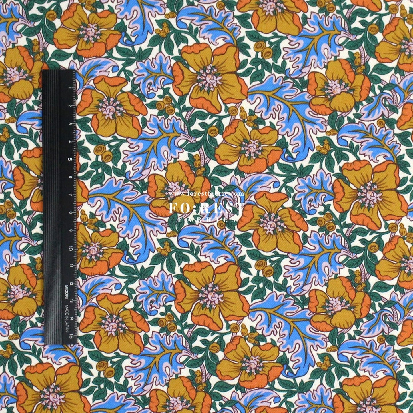 Liberty of London (LanTana Fabric) - Millie Francesca - FO:REST Fabric 布恩堂Liberty fabrictana lawnjapanese fabricykk zipper