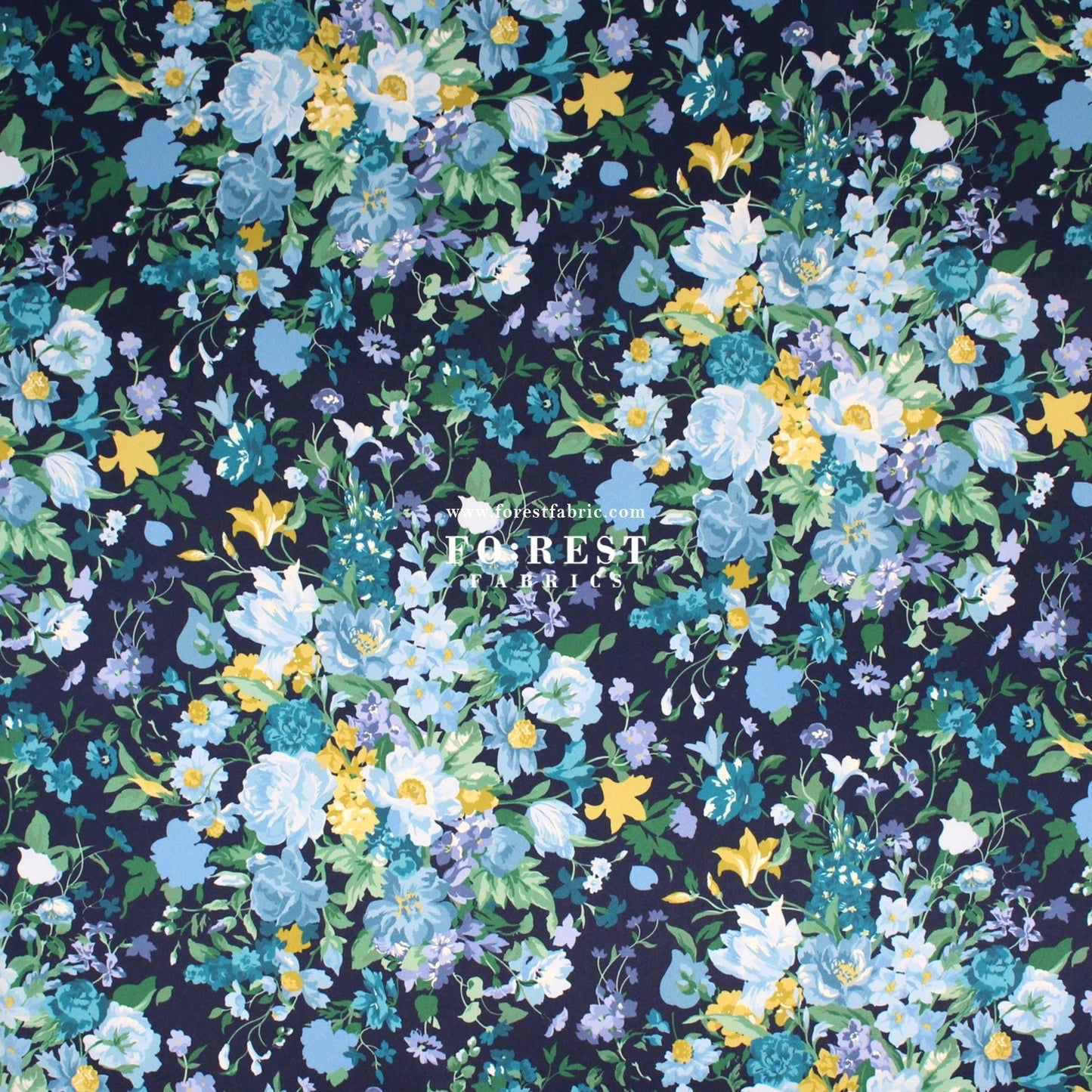 Liberty of London (Silk Satin) - Bouquet Carnival - FO:REST Fabric 布恩堂Liberty fabrictana lawnjapanese fabricykk zipper