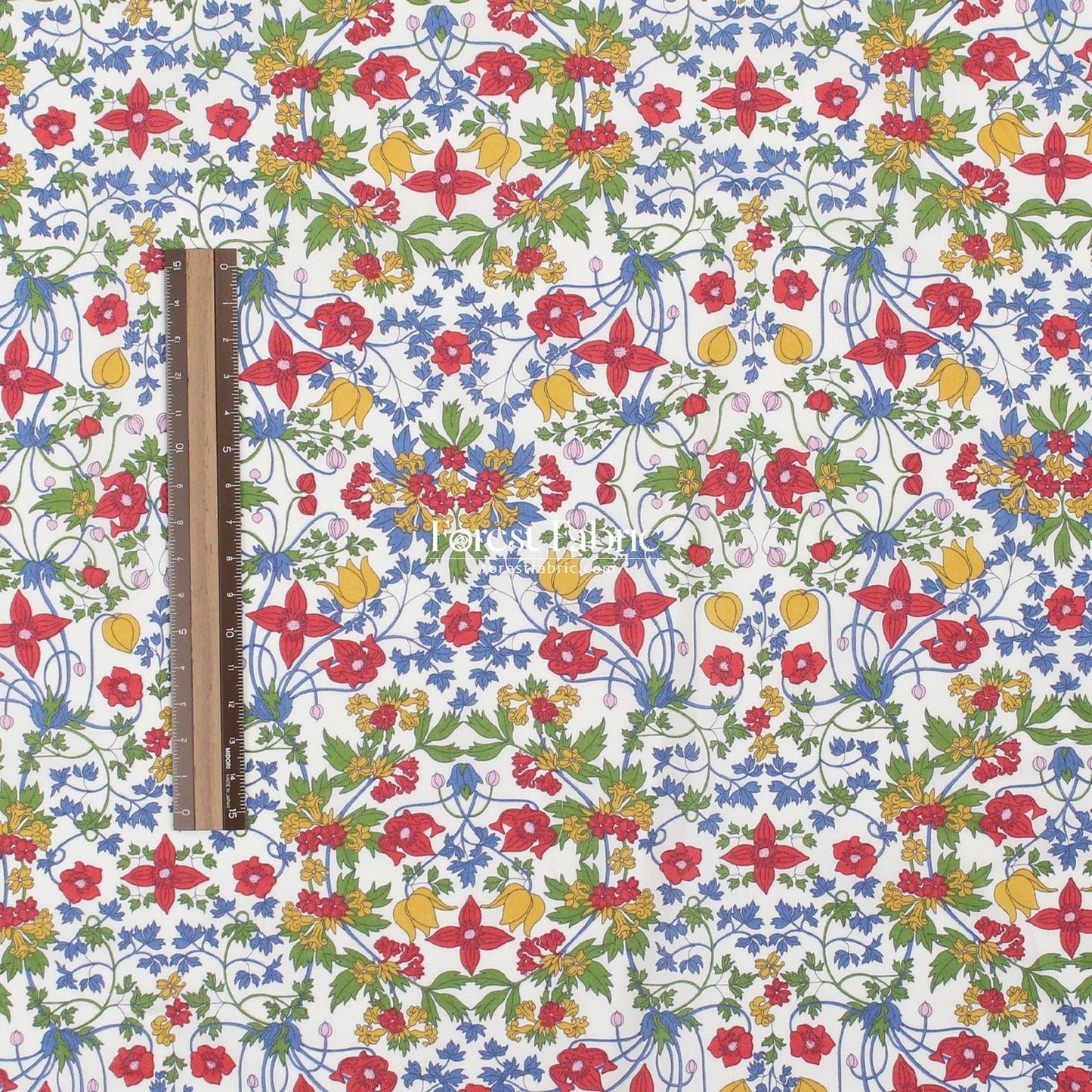 Liberty of London (Tana Lawn™ Cotton Fabric) - Alpine Nouveau - FO:REST Fabric 布恩堂Liberty fabrictana lawnjapanese fabricykk zipper