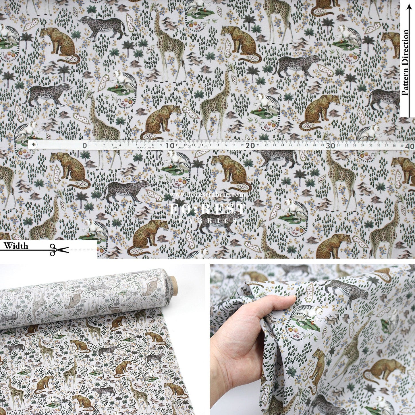 Liberty of London (Tana Lawn™ Cotton Fabric) - Pattern Safari - FO:REST Fabric 布恩堂Liberty fabrictana lawnjapanese fabricykk zipper