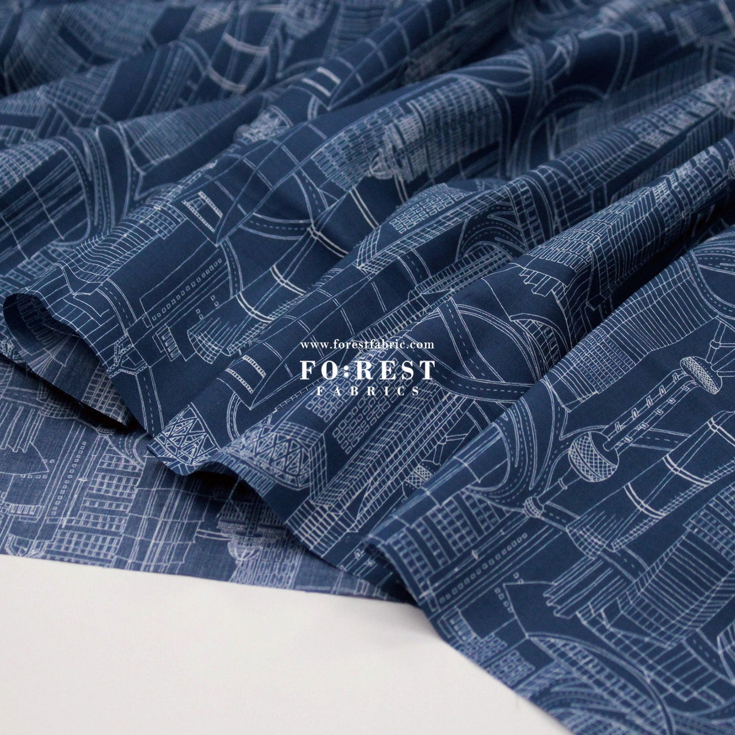 Liberty of London (Tana Lawn™ Cotton Fabric) - Shanghai Story - FO:REST Fabric 布恩堂Liberty fabrictana lawnjapanese fabricykk zipper