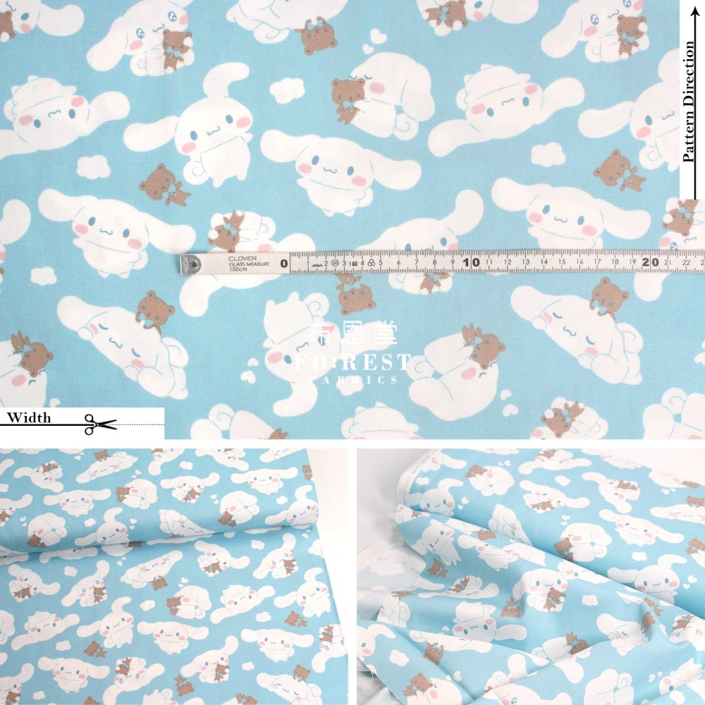 Oxford - Cinnamoroll Blue Fabric (Member)