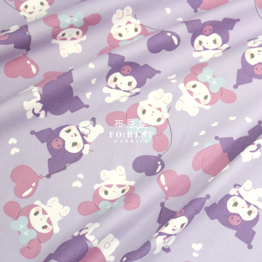 Oxford - Kuromi Melody Fabric Purple (Member)
