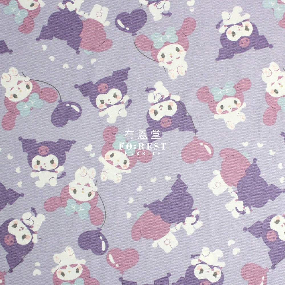 Oxford - Kuromi Melody Fabric Purple (Member)