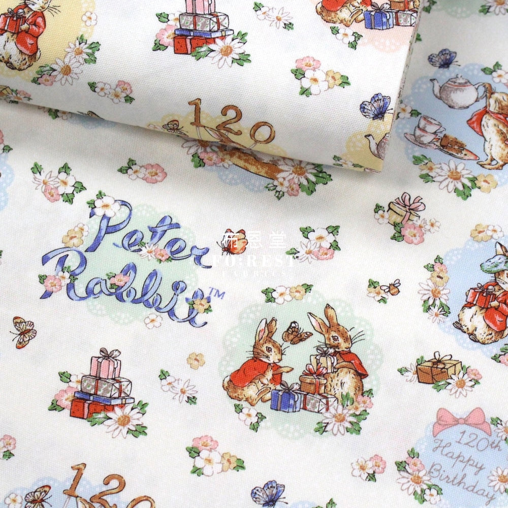 Oxford - Peter Rabbit Blue Fabric