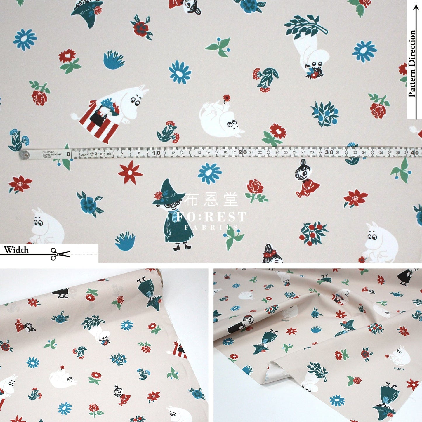 Quick Dry Polystser - Moomin 速乾 (Member) Cotton