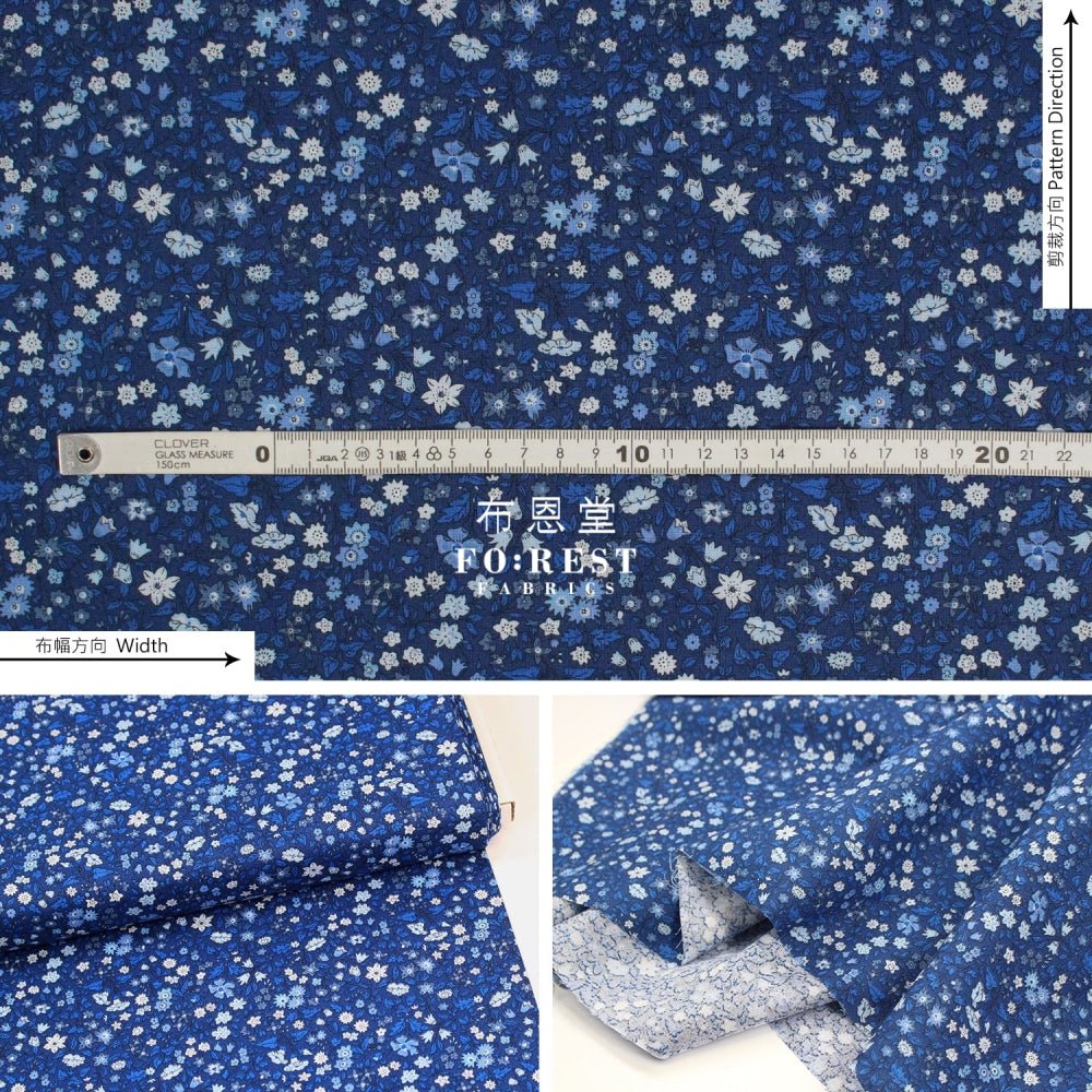 Quilting Liberty - AVA May A - FO:REST Fabric 布恩堂Liberty fabrictana lawnjapanese fabricykk zipper