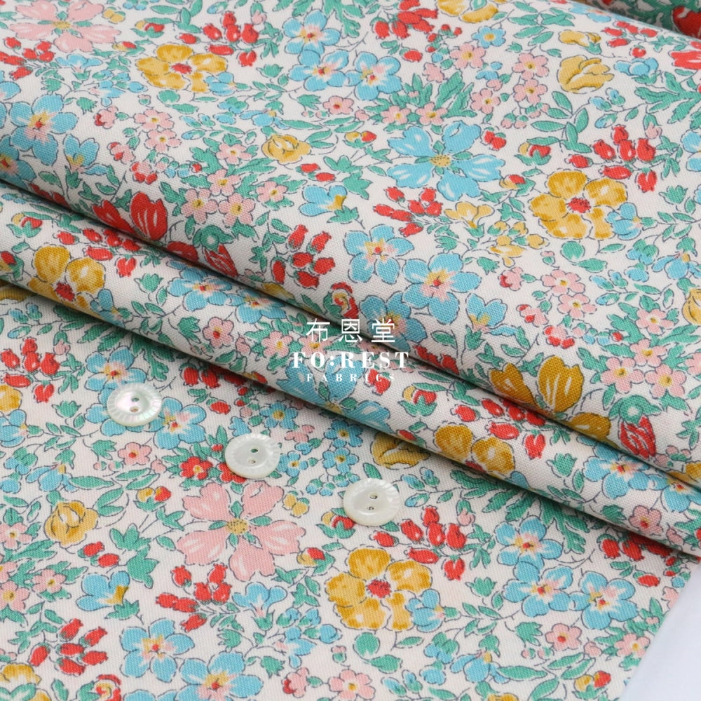 Quilting Liberty - Botanists Blossom A Lasenby Cotton