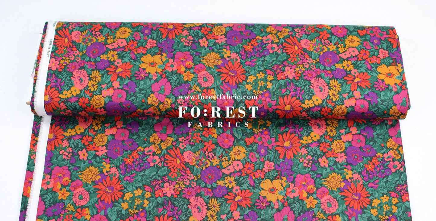 Quilting Liberty - Malvern Field 275cm Wide Width fabric - FO:REST Fabric 布恩堂Liberty fabrictana lawnjapanese fabricykk zipper