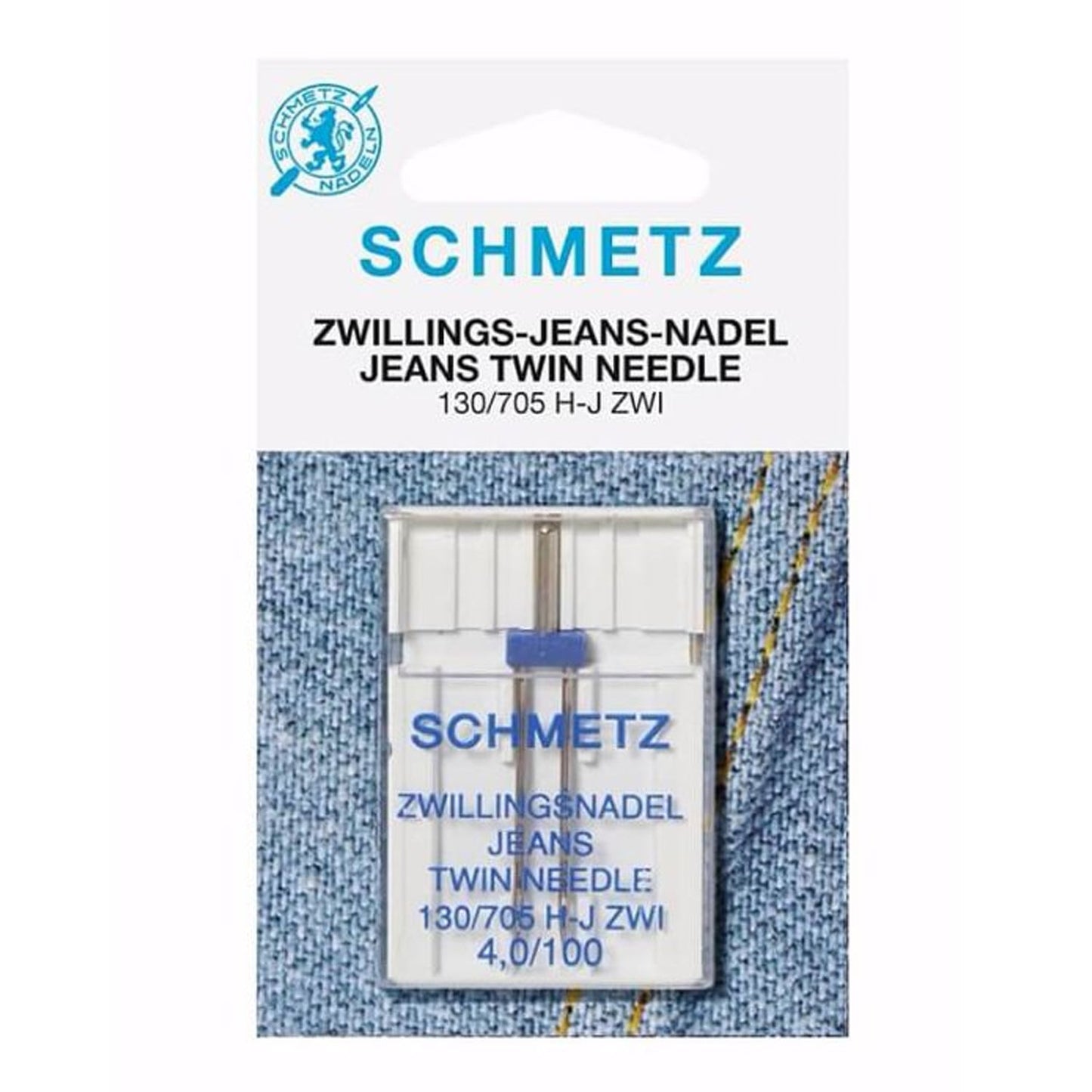 Schmetz - Jeans twin 1 needles 雙針家用車針 - FO:REST Fabric 布恩堂Liberty fabrictana lawnjapanese fabricykk zipper