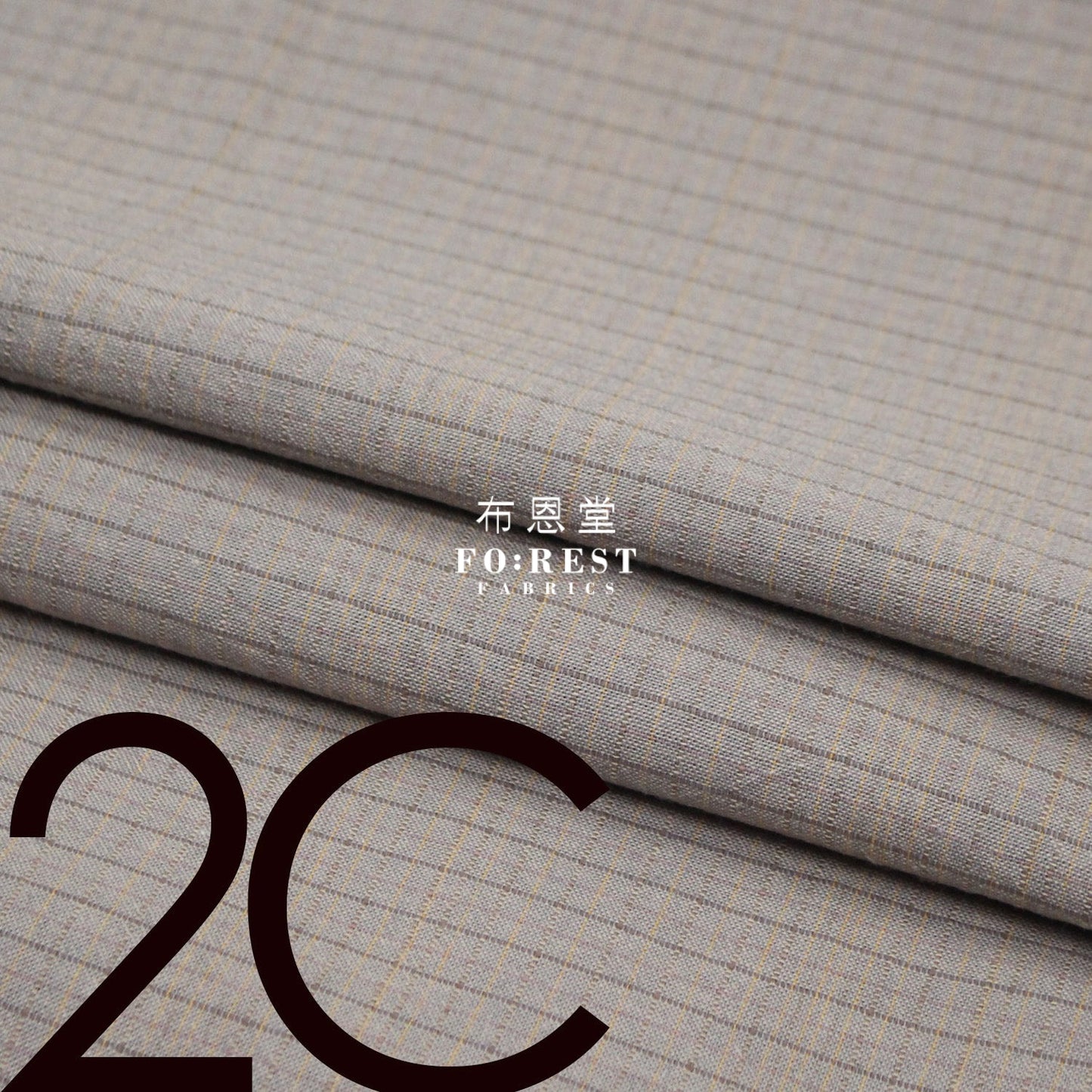 Yarn dyed cotton - Grid 2 fabric Yarn dyed cotton