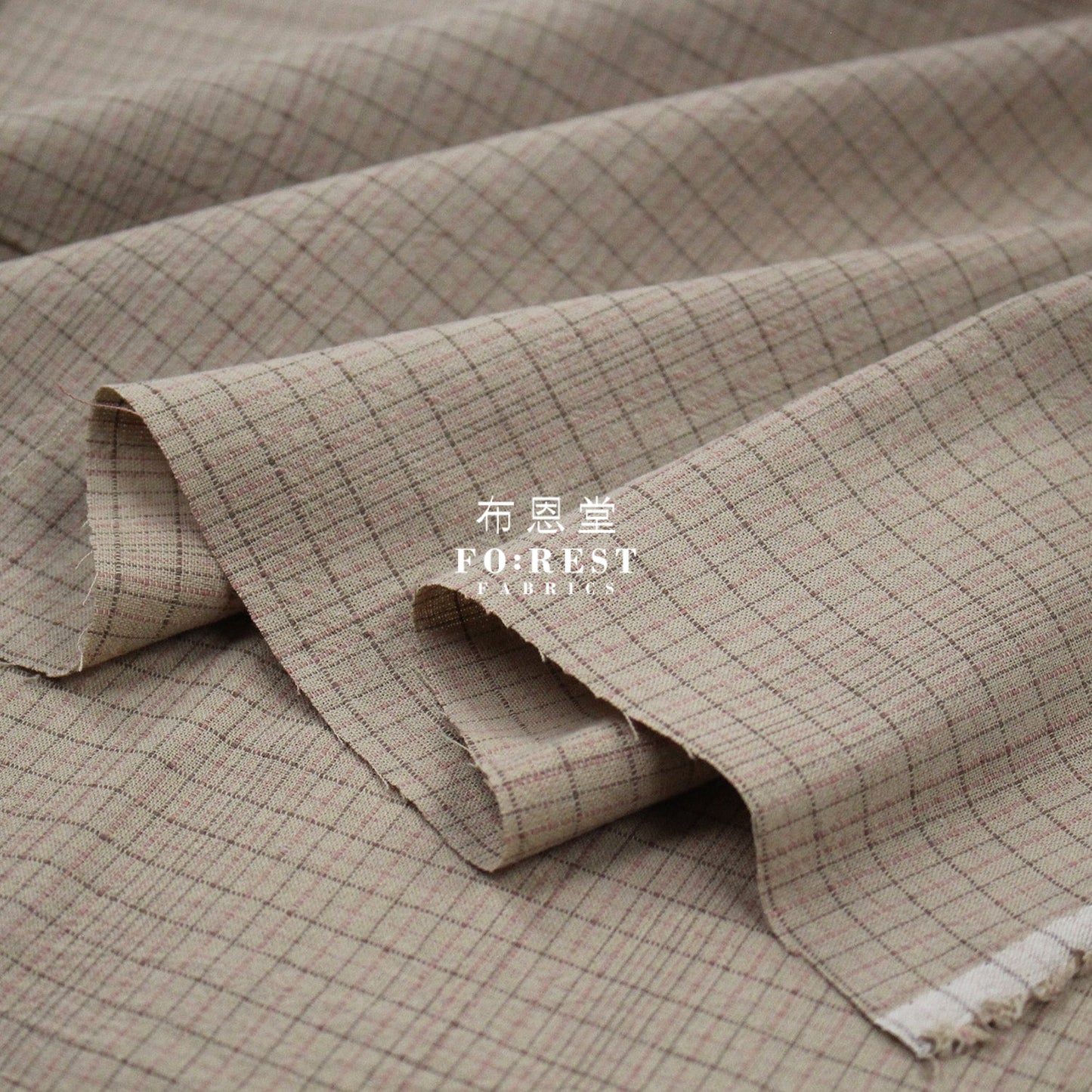 Yarn dyed cotton - Grid 2 fabric Yarn dyed cotton