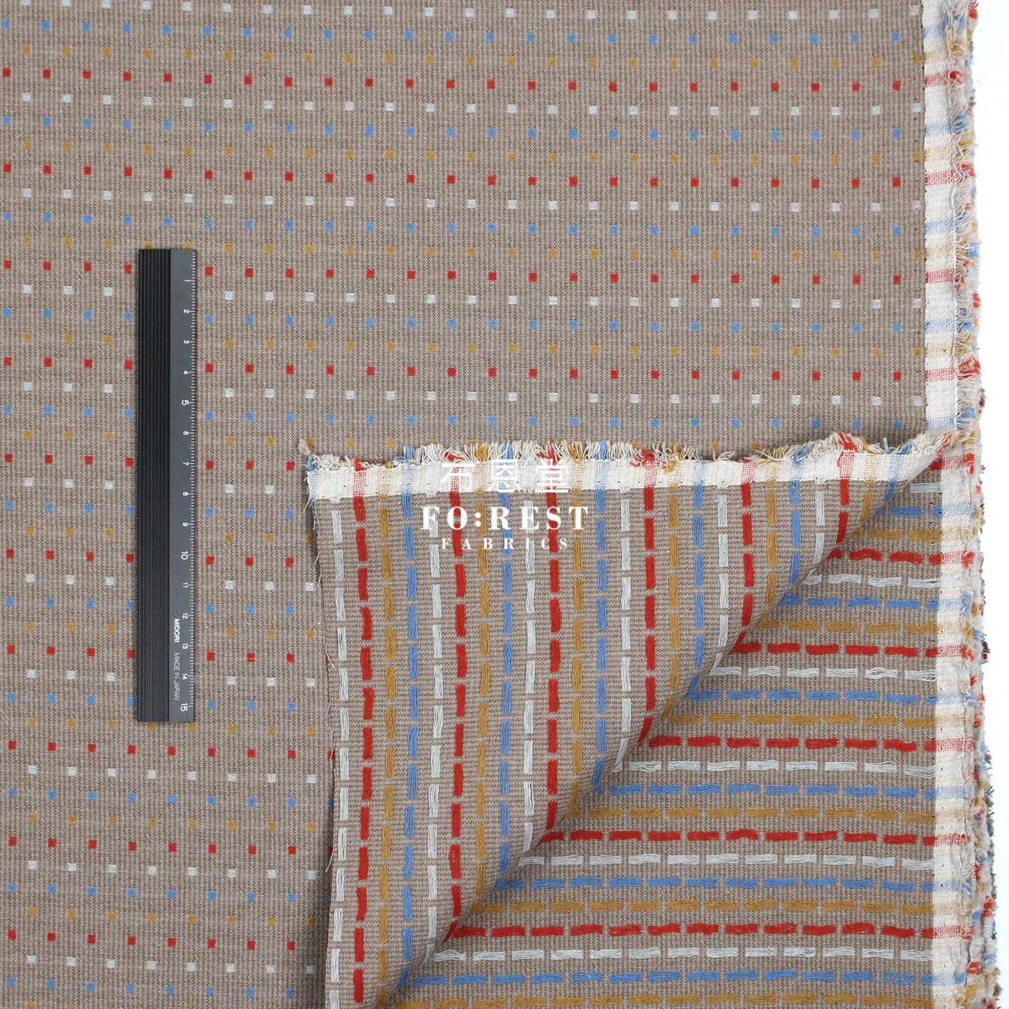 Yarn dyed cotton - Grid 5 fabric Yarn dyed cotton