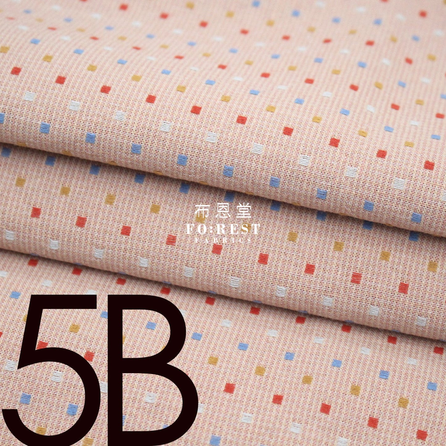 Yarn dyed cotton - Grid 5 fabric Yarn dyed cotton