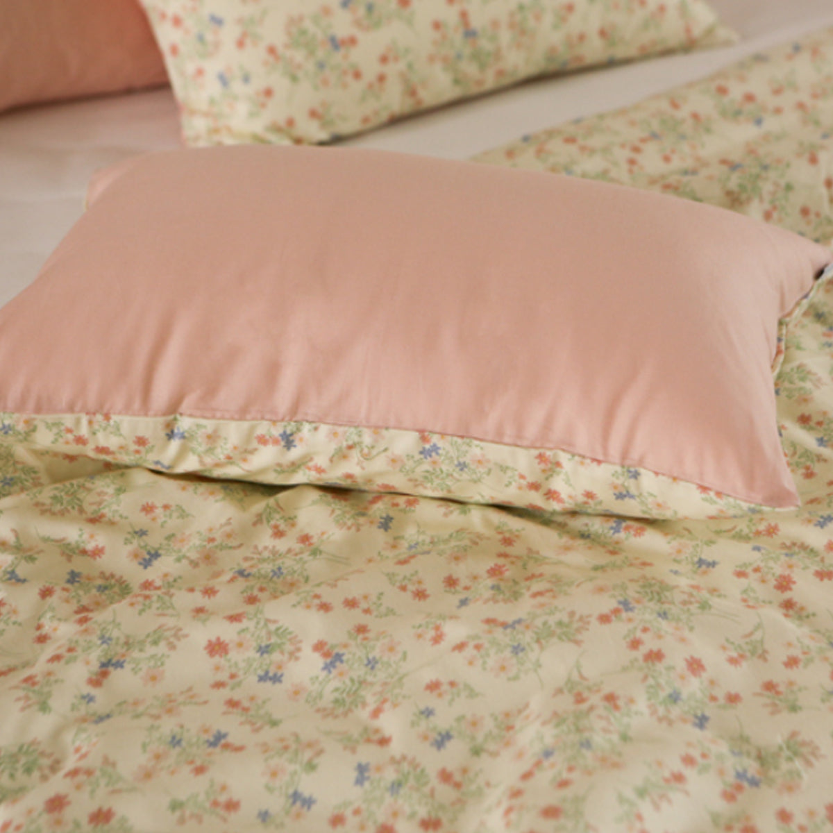Dailylike - cotton - Pink latte Fabric - forestfabric 布恩堂