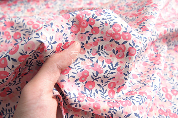 Liberty of London (Cotton Tana Lawn Fabric) - Wiltshire Pink - forest-fabric