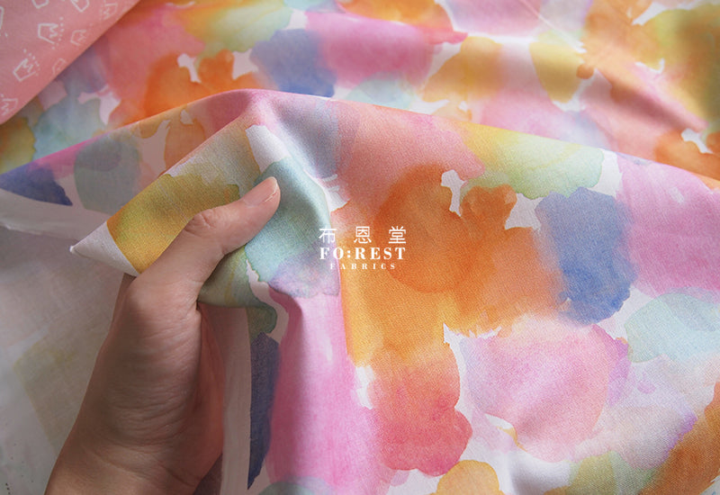 cotton - Ballet Dance fabric - forest-fabric