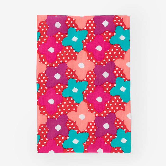 SOU SOU - 伊勢木綿 - 野花Wild Flowers colourful (member) - forestfabric 布恩堂