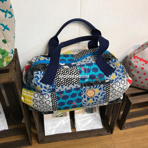 Paper Pattern | Echino Drum Type Bag Pattern - forest-fabric