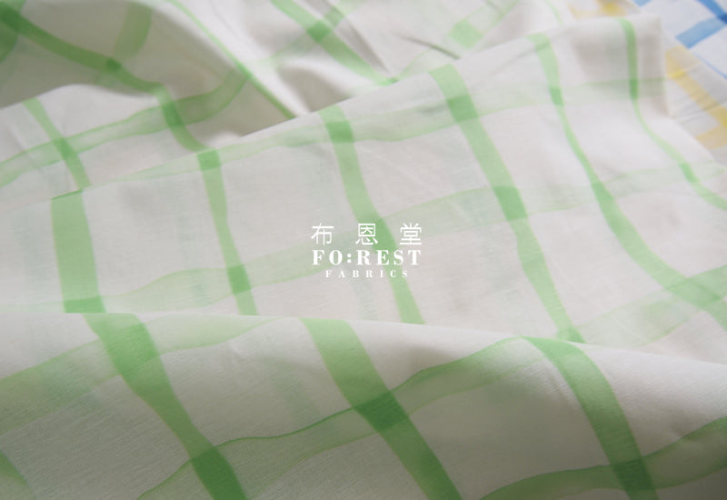 3min - cotton Linen- line fabric - forest-fabric