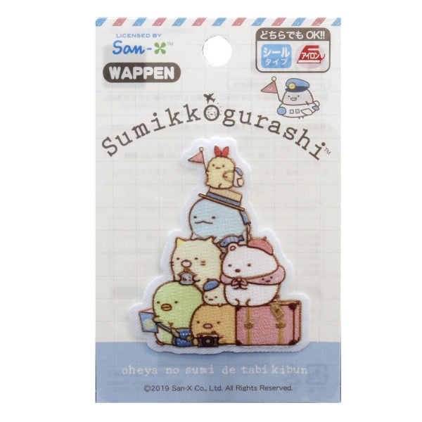 Iron On Patches - Travels2 角落生物去旅行 熨貼 - forest-fabric