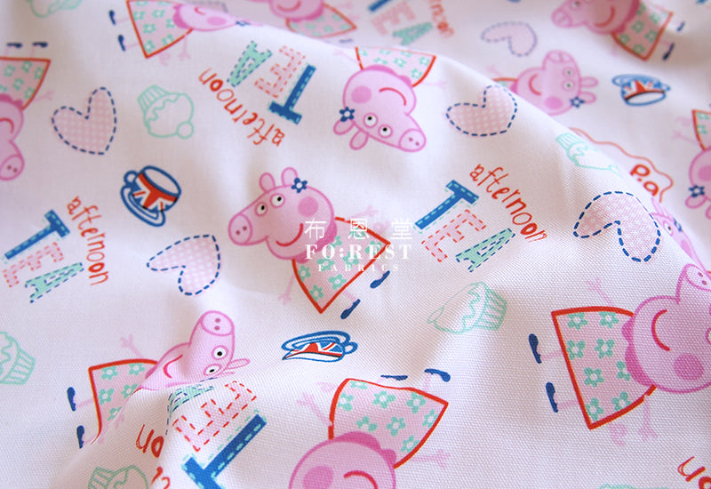 oxford - Peppa pig fabric (member) - forestfabric 布恩堂