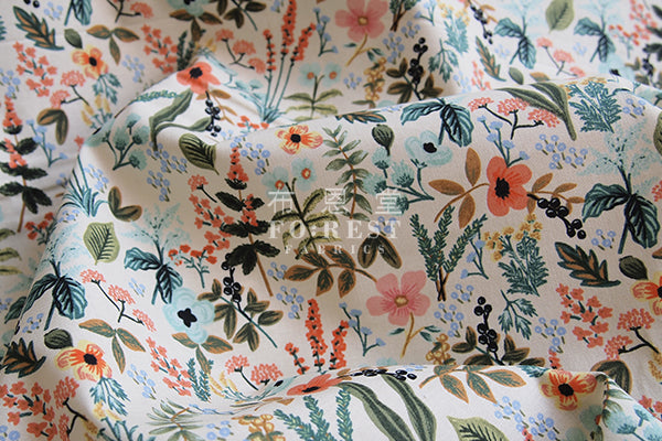 C+S - cotton - Herb Garden fabric - forest-fabric