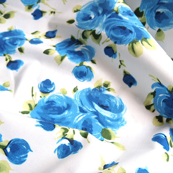 cotton - VALENTINA Rose fabric - forest-fabric