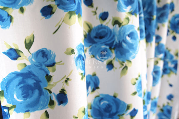 cotton - VALENTINA Rose fabric - forest-fabric