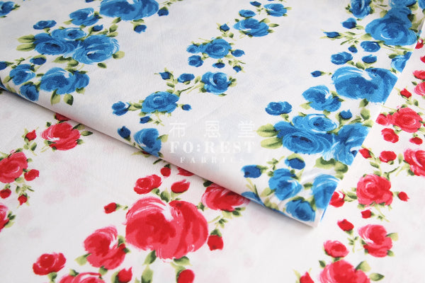 cotton -DIVINE Rose fabric - forest-fabric