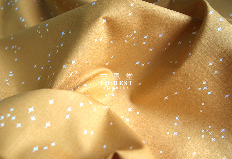 cotton - blossom Garden fabric yellow - forest-fabric