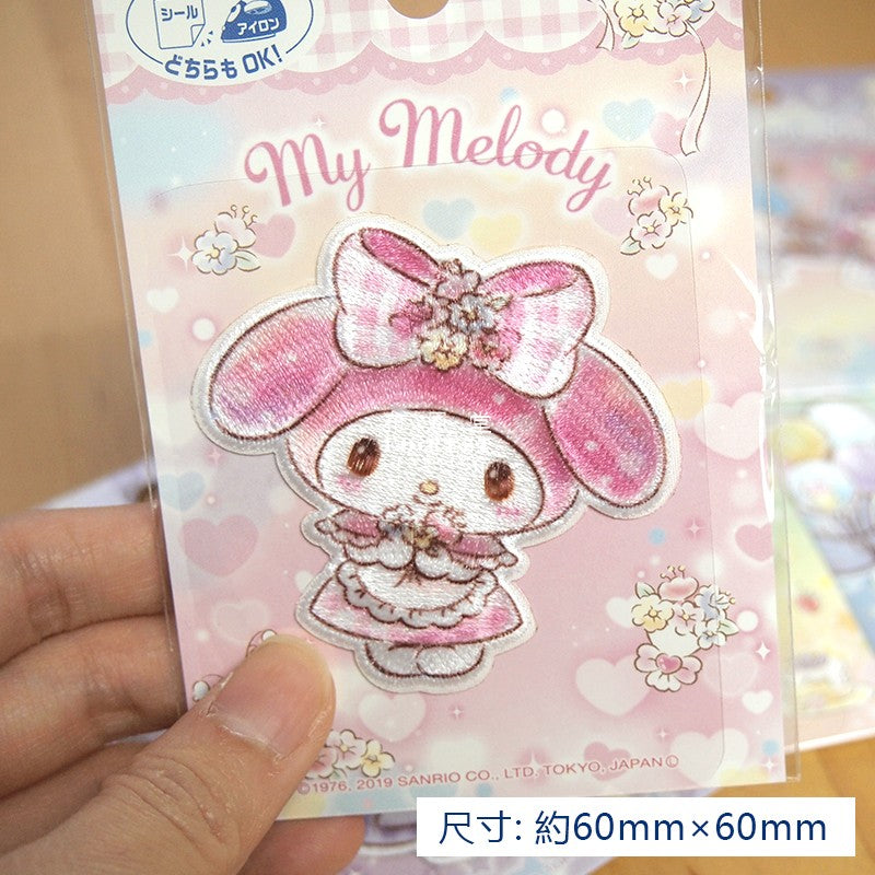 Iron On Patches -kitty melody kurume Little Twin Stars熨貼 - forestfabric