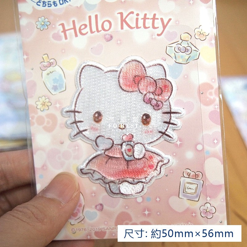 Iron On Patches -kitty melody kurume Little Twin Stars熨貼 - forestfabric