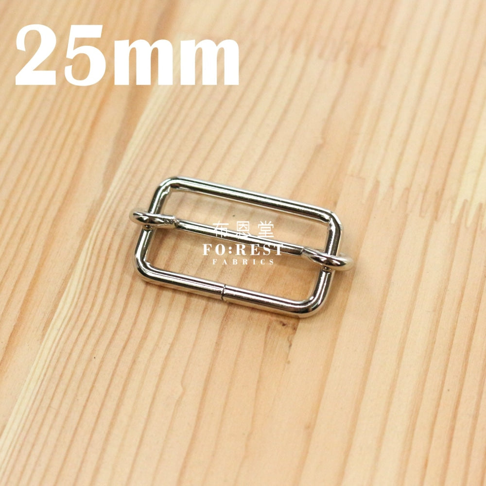 Belt Making 25Mm Set Silver Slide Buckle Bag Supplies