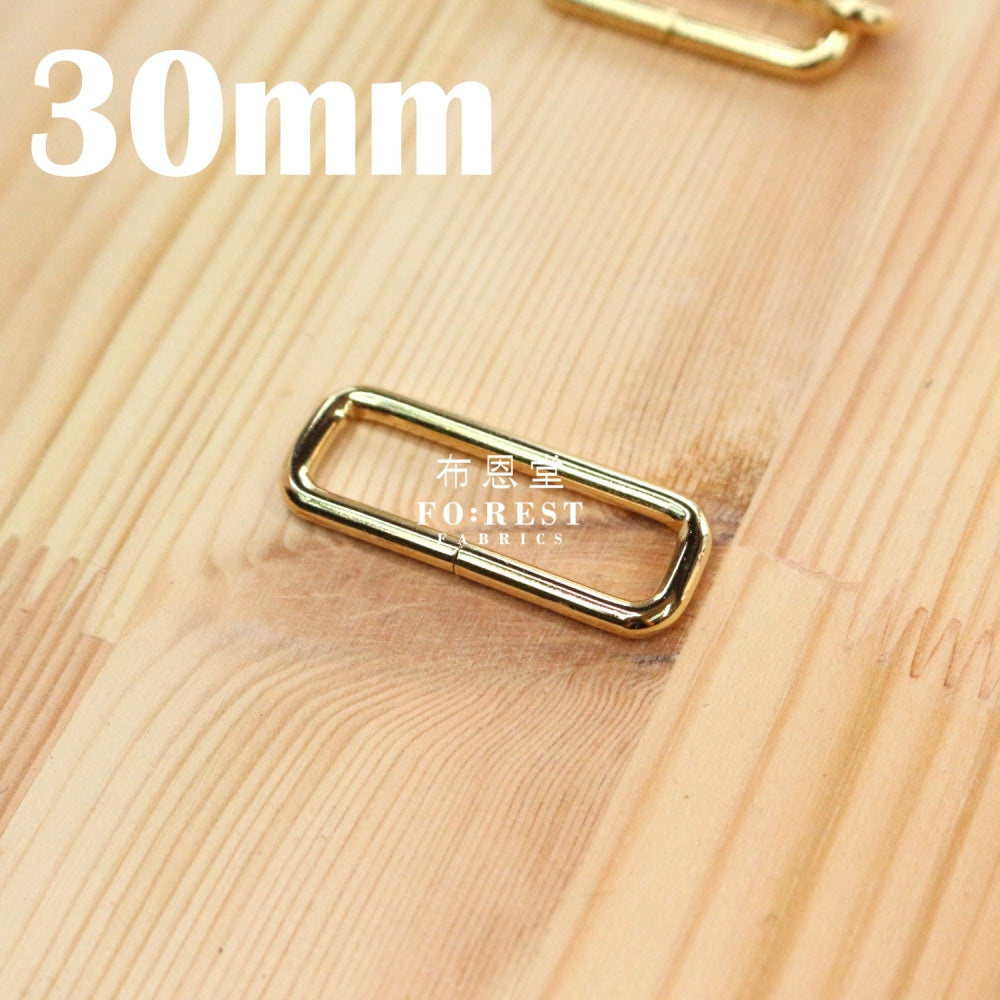 Belt Making 30Mm Set Gold Rectangular Ring Bag Supplies