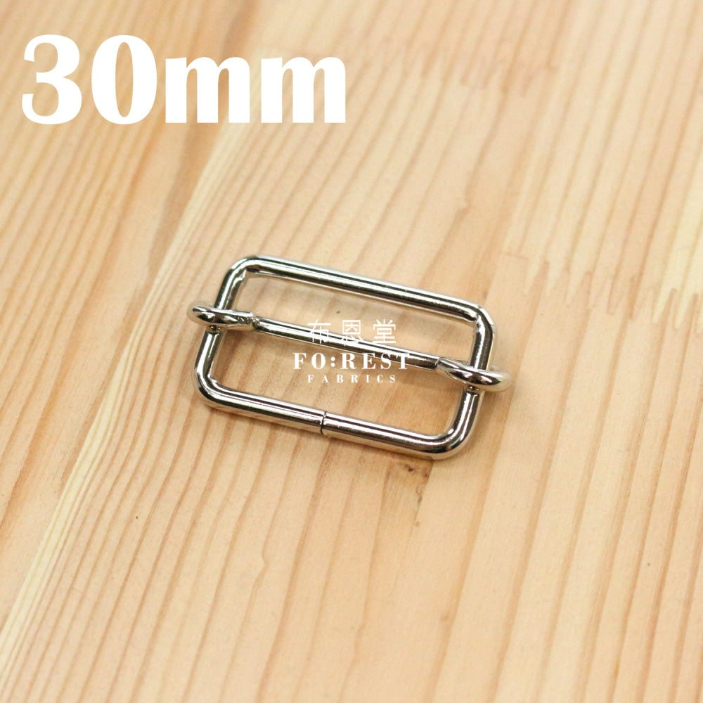 Belt Making 30Mm Set Silver Slide Buckle Bag Supplies
