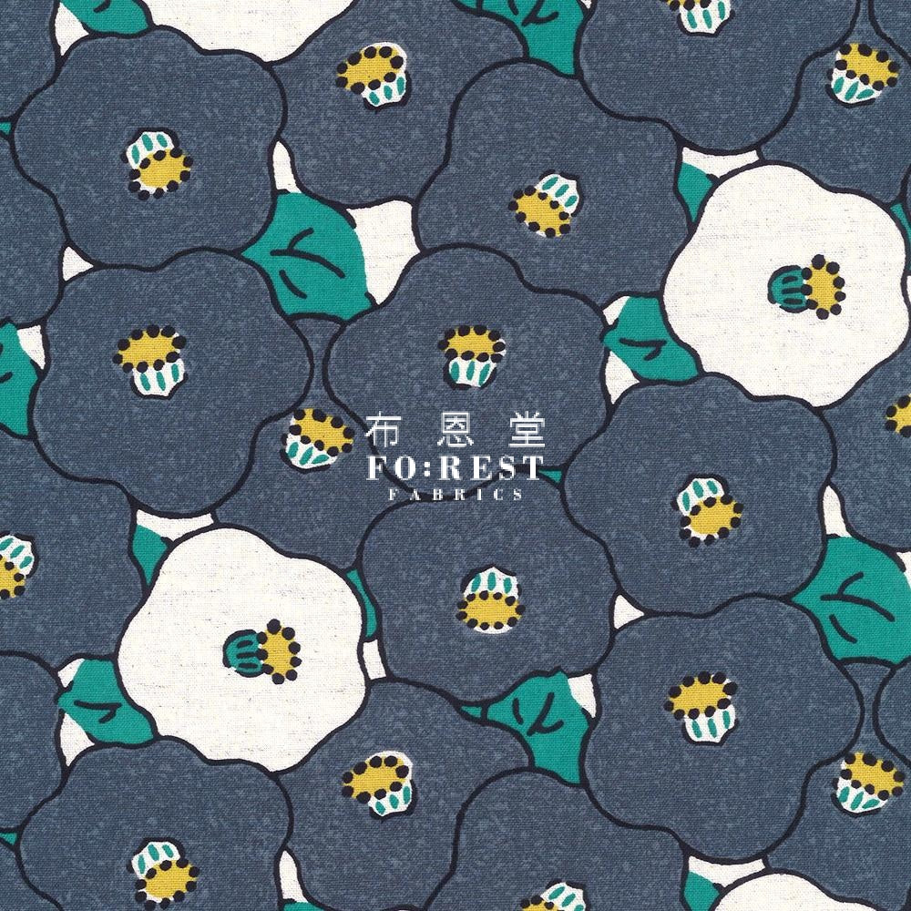 Canvas - Tsubaki Fabric Gray Cotton Linen Canvas