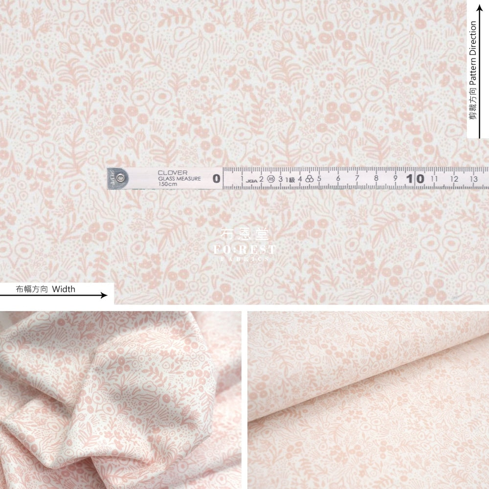 Cotton - Berry Basics Fabric Pink