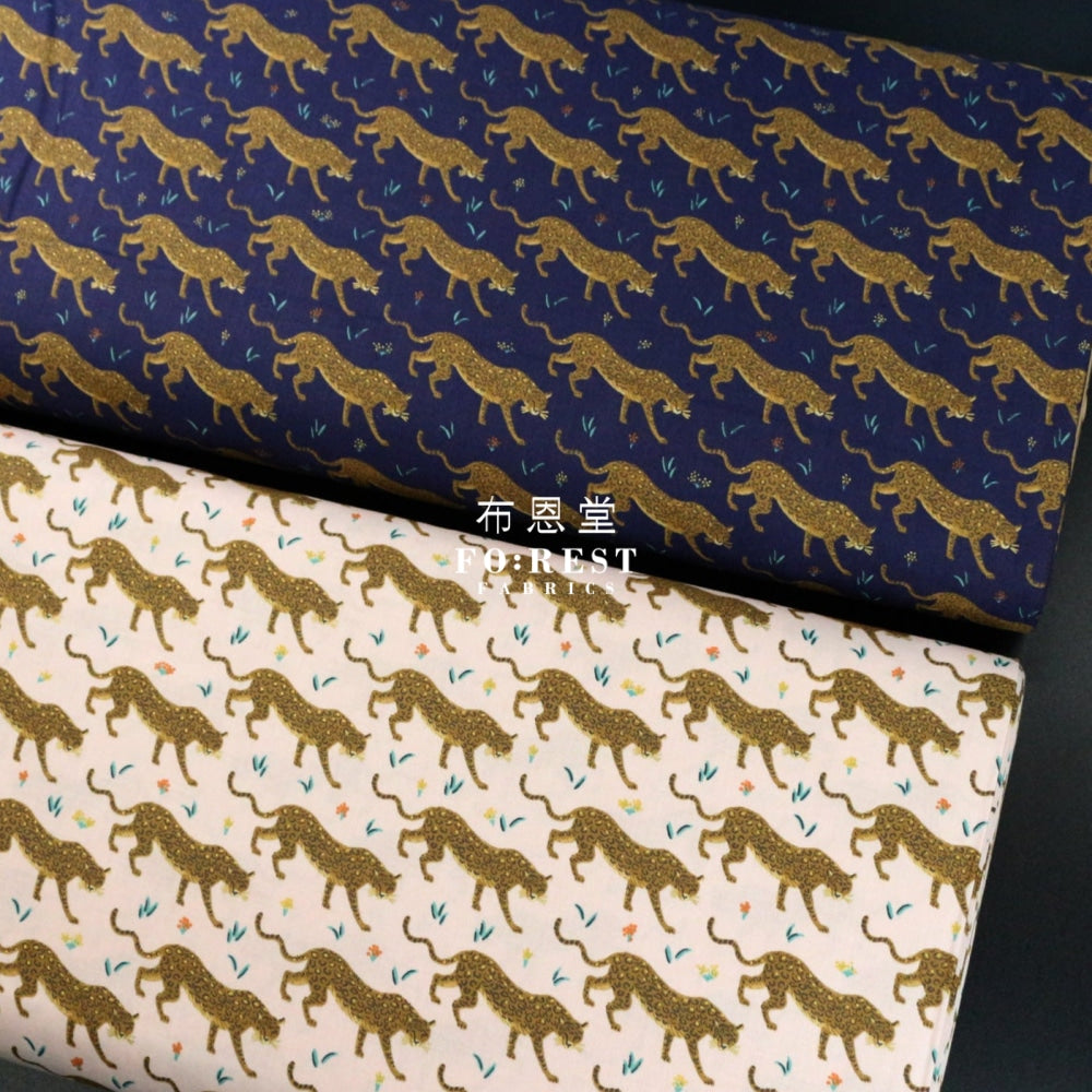 Cotton - Camont Jaguar Blush Metallic Fabric