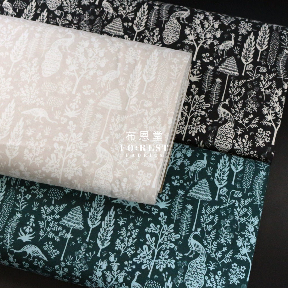 Cotton - Camont Menagerie Silhouette Black Fabric