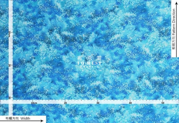 cotton - colour of STORM fabric - forest-fabric